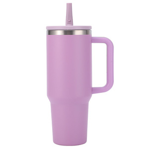 Gobelet isotherme en acier inoxydable de 40 oz, anti-fuite, pliable, avec sangle de transport, idéal pour le camping et le bureau - Product Image 4