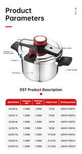 Vente directe d'usine - COUPE-VOYAGES GRANDE TAILLE 11L 12 <span class=keywords><strong>LITRES</strong></span> EN ACIER INOXYDABLE 201 OU 304 AVEC CERTIFICAT POUR INDUCTION - Product Image 3