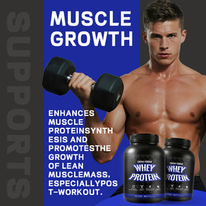 Poudre de protéines de lactosérum pour la musculation, haute teneur en nutriments, pour hommes et femmes, OEM/ODM, sport et remise en forme pour adultes - Product Image 5