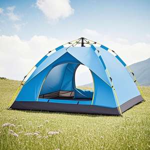 Cheap Shipping Folding Camping Hiking Tent Kids Play Tent 2 Person Wall Waterproof Quick Automatic Opening Modern Carpas - Product Image 3
