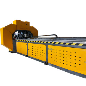 Thủy lực CNC điều khiển hướng dẫn sử dụng ống/ống/hồ sơ/Góc Sắt công nghiệp kim loại Máy lỗ đấm Góc cắt động cơ - Product Image 2