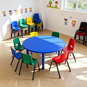 Ghế trẻ em PP lưng tựa công thái học, thoải mái, dành cho học tập mầm non, nhiều màu sắc, thiết kế dễ xếp chồng - Product Image 2