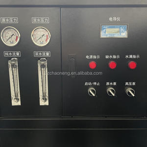 Système d'osmose inverse industriel avec tour de refroidissement <span class=keywords><strong>4</strong></span> <span class=keywords><strong>M3</strong></span>/heure <span class=keywords><strong>Filtre</strong></span> à eau pure du fournisseur Pompe 220V et PLC Garantie 1 an - Product Image 6