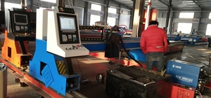 Giàn <span class=keywords><strong>CNC</strong></span> chất lượng cao tấm <span class=keywords><strong>Plasma</strong></span> kim loại hồ sơ cắt giá máy - Product Image 5