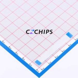 FFC-0.5-12P-50mm FFC Cable (Flexible Flat Cable) P=0.5mm Connector 12P 0.5mm 0.3mm Non-Inverting - Product Image 2