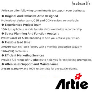 أثاث حدائق ألومنيوم مطلي بالطاقة من Artie أثاث فناء صيفي عثماني صالة خارجية - Product Image 6