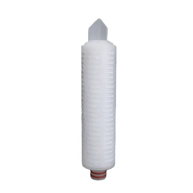 Filtro de membrana de PTFE 0.45um para proceso de filtración de gas aire comprimido