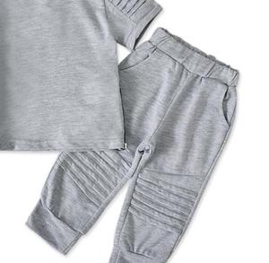 Conjuntos de Ropa para Bebé, Tejidos en Algodón, para Niños, Verano, 2 Piezas - Product Image 4