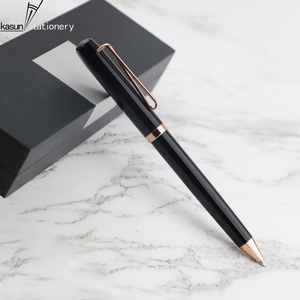 Stylos à bille de luxe en or rose de haute qualité Clip pour stylo à bille avec LOGO personnalisé pour cadeau d'hôtel <span class=keywords><strong>5</strong></span> étoiles - Product Image 6