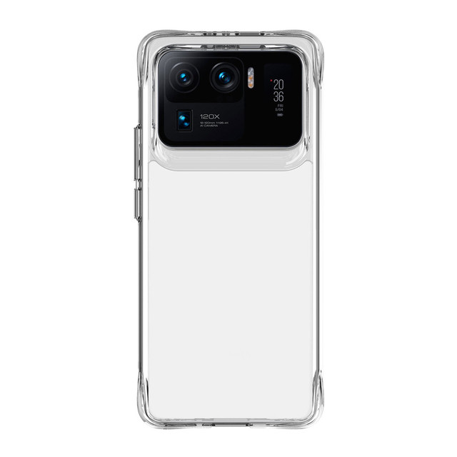 For Xiaomi 11 Ultra Simple Soft TPU Clear Transparent Phone Case for Xiaomi 11 Pro 12 13 14 15 16 Hard PC Back Cover