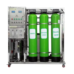 Sistema de filtro de agua de ósmosis inversa de alta eficiencia Planta de fabricación de restaurante Venta al por menor Maquinaria de tratamiento de agua de alta calidad