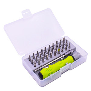 32 In 1 <b>Screwdriver</b> <b>Set</b> Chrome Vanadium Steel Magnetic <b>Bits</b> For Mobile Phone And Digital Device Repair Tools - Product Image 1