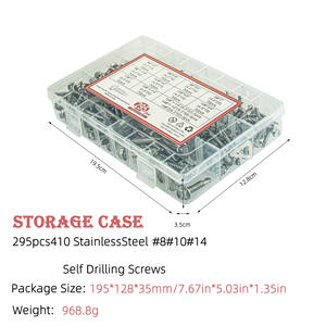 Tornillo autorroscante de acero inoxidable marca Zhengxing con cabeza hexagonal plana y extremo hexagonal exterior para equipos de distribución de energía - Product Image 2