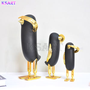 Moderne Eenvoudige Creatieve Hoop Vogel Decoratie Model Huis Verkoop Kantoor Tv Kast Tafel Tafel Decoratie Hars Handwerk - Product Image 4