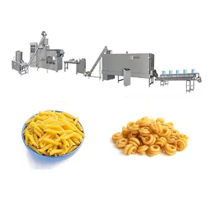 Fully Automatic Single Screw Spaghetti Short Pasta Noodle Making Plant Complete Line