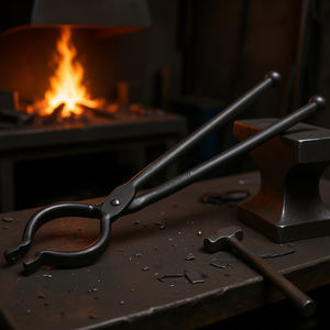 Pinzas de Herrería de 18 Pulgadas con Punta en V, de Acero al Carbono Forjado, para Remaches en Forma de Clavo, Maquinaria de Forja de Metal - Product Image 2