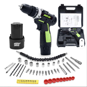 Taladro de Impacto Inalámbrico Portátil de 12V con Batería, Juego de Destornilladores Industriales Multifunción DM-3 con Motor sin Escobillas - ¡Oferta! - Product Image 2