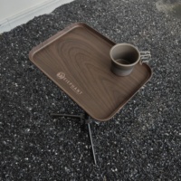 Table basse pliante légère en plastique pour le camping en plein air, réglable en hauteur, mobilier d'extérieur, Elephant Noréwayen