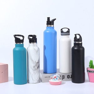 Fábrica OEM/ODM, Artículo Nuevo, Taza de Café de Acero Inoxidable de Doble Pared con Aislamiento al Vacío, Libre de BPA, 500ml/750ml, Colorida y Blanca, con LED - Product Image 1