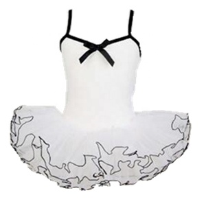 Ropa de una pieza de primera calidad, falda de gasa, tirantes de verano, ropa de práctica rosa para niñas, falda de ballet, ropa de baile para niños - Product Image 3