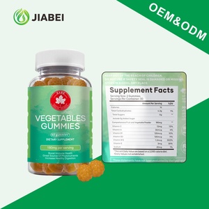 Suplementos de fibra dietética de gomitas de verduras OEM, vitaminas para la salud intestinal para adultos en forma de dosificación, vitaminas personalizables, gomitas - Product Image 4