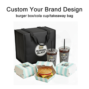 กล่อ<span class=keywords><strong>ง</strong></span>ใส่อาหาร<span class=keywords><strong>ส</strong></span>ำหรับทอดและเบอร์เกอร์พร้อมโลโก้ขอ<span class=keywords><strong>ง</strong></span>ฉันสำหรับรถเข็นรถบรรทุกอาหาร - Product Image 3
