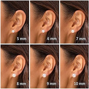 Orecchini a perno classici da donna, accessori per l'orecchio dolci e adatti all'uso quotidiano - Product Image 1
