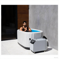 2025 nouvelle machine de refroidissement de bain de glace à 0 degrés 1HP 1.5HP 2 HP plongeant froid avec pompe refroidisseur de plongée froide dans un bain de glace