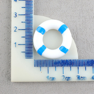 Bella oceano <span class=keywords><strong>artificiale</strong></span> nuoto salvagente barca a vela nave Flat Back in resina Charms <span class=keywords><strong>per</strong></span> portachiavi borsa - Product Image 2