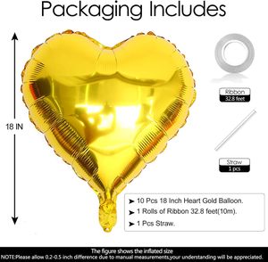 Customized Foil <b>Balloons</b> Printing Logo OEM Single Packaging Christmas Party EN71 Certified Custom Color Helium Aluminum Film - Product Image 2