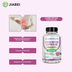 Cápsulas de Desintoxicação para Proteger o Fígado, Suplementos Herbais para Adultos, Alimentos Saudáveis para Homens e Mulheres - Product Image 1