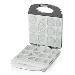 Machine à gaufres bulles électrique domestique pour gâteaux, biscuits, noix et autres friandises, avec différentes formes - Product Image 3