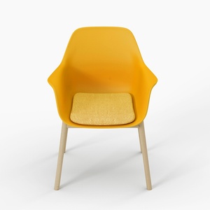 Chaise de salle à manger en plastique au design moderne, fabriquée en Chine, avec assise en PP - Product Image 3