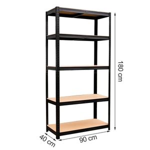 Étagère de rangement industrielle robuste et réglable pour <span class=keywords><strong>garage</strong></span> - Product Image 1