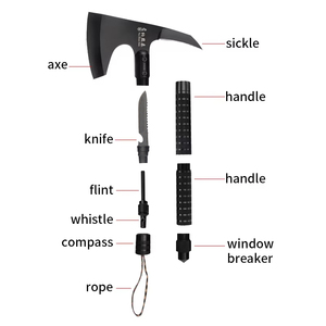 Tùy chỉnh cắm trại trục với nhôm xử lý cho làm vườn Survival và gỗ cắt đặc biệt số lượng lớn bán cho sử dụng ngoài trời - Product Image 4