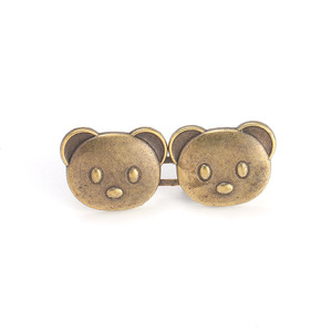 Ceinture boutonnée avec tête d'ours mignonne, amovible, sans clouage, sans couture, pour jeans, outil d'alteration pour réduire la taille - Product Image 2