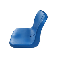 Siège de stade extérieur avec dossier, chaise de stade en plastique ISO, prix pour gradins