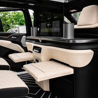 Kit de mise à niveau de l'intérieur de la cabine VIP Yukon de luxe pour Cadillac Escalade, cloison TV, sièges Nappa, éclairage Starlight