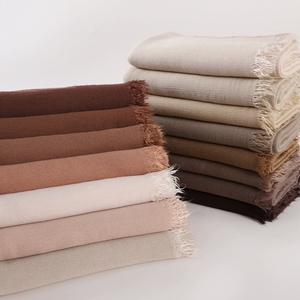 Phổ biến nhất Hijabs hồi giáo thoáng khí 190*80cm khăn khăn choàng 80 rắn cottontexture nhăn phương thức bông dài khăn <span class=keywords><strong>Viscose</strong></span> - Product Image 3