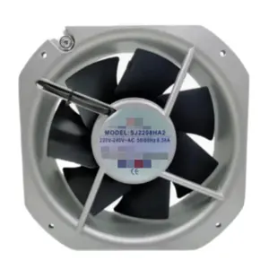 AC220V22580 ventilateur de refroidissement haute température à volume d'air élevé SJ2208HA2
