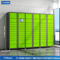 Casier de livraison intelligent extérieur BL-SLG06 pour colis, station de livraison pour les communautés résidentielles, armoire de stockage en libre-service