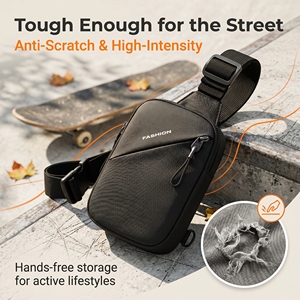 Borsa a Tracolla da <span class=keywords><strong>Uomo</strong></span> R - Borsa per Telefono per Sport all'Aperto ed Escursionismo, Design Mini Traspirante per Viaggi e Tempo Libero - Product Image 2