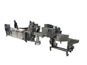 เครื่องทอดเส้นก๋วยเตี๋ยวแบบกึ่งอัตโนมัติหุ่นยนต์อัตโนมัติผัดทำอาหารสายพานลำเลียงกล้วยไข่เชิงพาณิชย์กรอบไก่ - Product Image 2