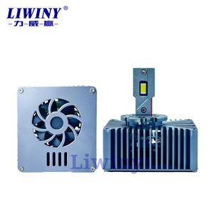 Liwiny CANBUS D1S D2S करने के लिए छिपाई क्सीनन हेडलाइट बल्ब का नेतृत्व किया 120W 12000LM D1S D2S D3S D4S D5S D8S Canbus कार हेडलाइट बल्ब का नेतृत्व किया - Product Image 4