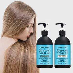 2025新製品損傷修理アルガンオイルシャンプー & コンディショナーセット-モロッコ、乾燥した損傷した髪を強化、硫酸塩フリー - Product Image 5