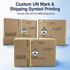 กล่องกระดาษลูกฟูกสำหรับแบตเตอรี่ลิเธียมไอออน UN3480 ได้รับการรับรองมาตรฐาน IATA-3A สำหรับสินค้าอันตรายประเภทที่ 9  ผลิตโดย Chenjie Paper ตามมาตรฐาน RoHS และ EPR - Product Image 3