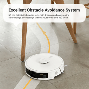 Automatic Mini Cordless Robotic <b>Vacuum</b> Cleaner App-Controlled Dirt Disposal <b>Wet</b>/<b>Dry</b> Mopping for Carpet Floors Robot <b>Vacuum</b> Clean - Product Image 1