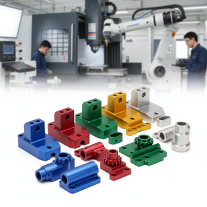 Piezas de Mecanizado CNC de Aluminio Personalizadas, Acero Inoxidable, Latón, Titanio, Fresado de 5 Ejes, Torneado, Fabricación de Componentes de Precisión - Product Image 1