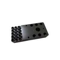 Panneaux décoratifs en acier inoxydable/aluminium usinés par CNC et usinés par électroérosion à fil avec finition de surface pour les fabricants d'appareils électroménagers