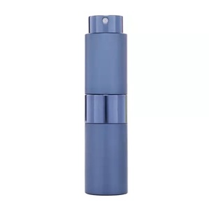 New Design Empty Luxury Aluminum Packaging Bottle Rotating Spray Atomizer Glass <b>Perfume</b> Bottle - Product Image 6